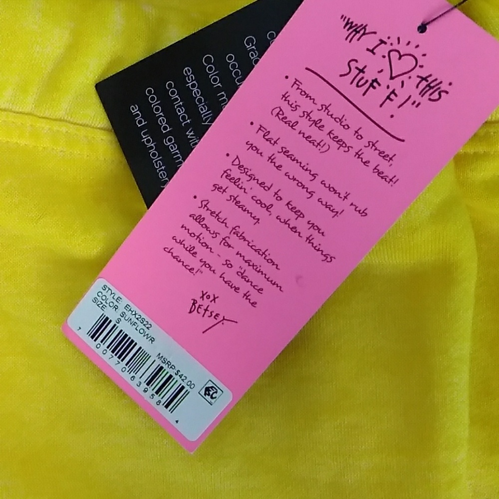 Betsey Johnson Ruffle Hem Shorts - Picture 3 of 3